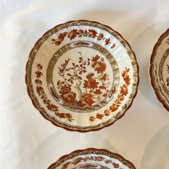 Copeland India Tree Vintage Fruit/Dessert Bowls, Set of 6 - Picture 2 of 11